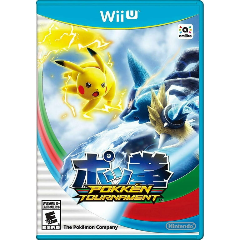 Used Nintendo Wii U Pokemon Pokken TOURNAMENT Set Limited