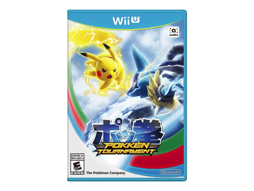 Used Nintendo Wii U Pokemon Pokken TOURNAMENT Set Limited