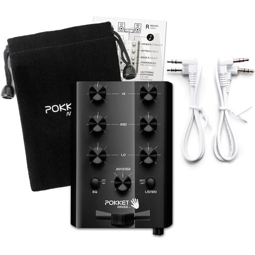 Pokket Mixer Mobile Mini Dj Mixer Speake
