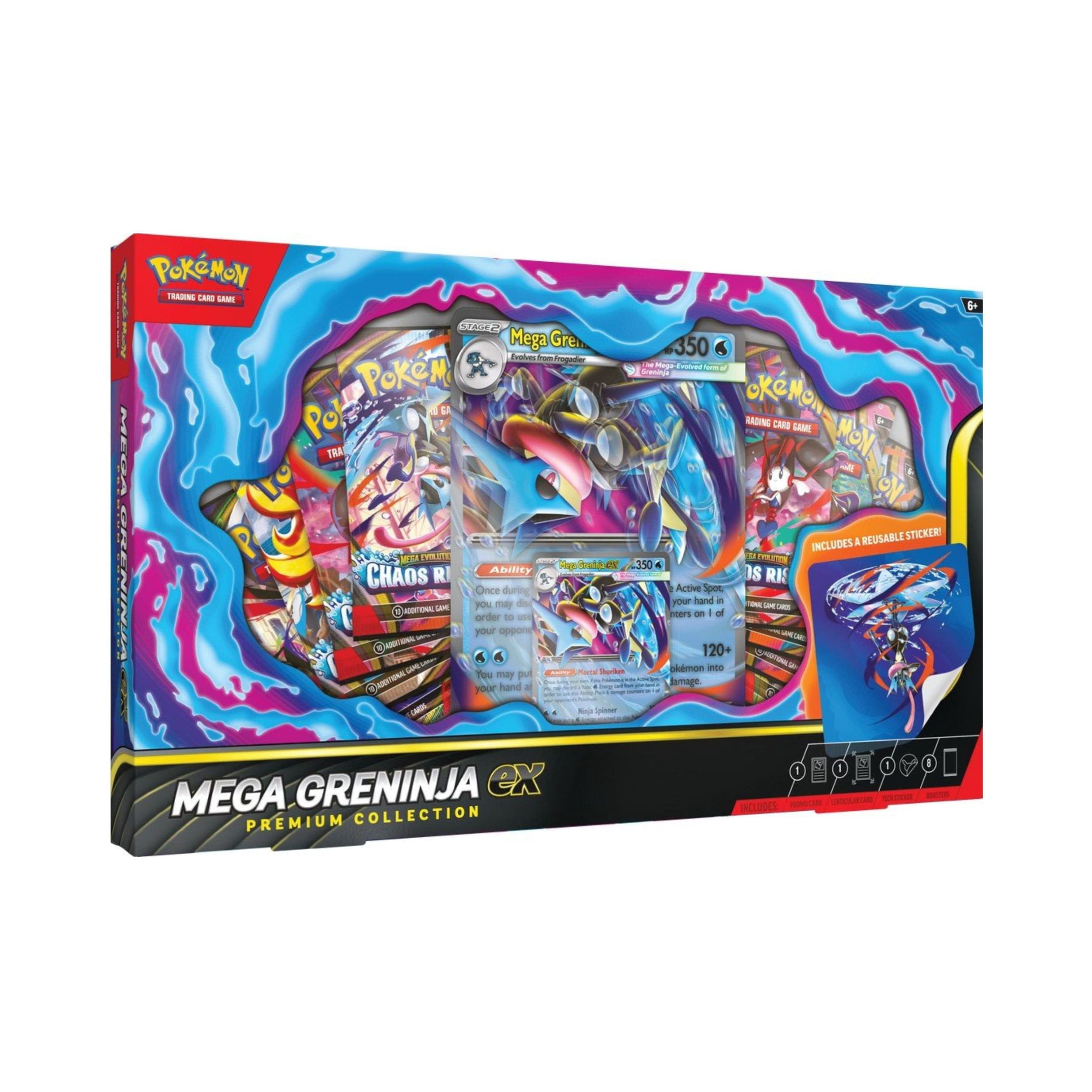 Pokmon TCG Mega Greninja ex Premium Collection Trading Card Game ...