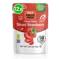 thumbnail image 1 of POL'S FREEZE FRESH All Natural Freeze Dried Fruit Snacks, Strawberry Crisps,Healthy, Gluten-Free, Vegan,Crunchy&Yummy,Perfect for School Lunches,Pack of 12 (0.53oz each), 1 of 7