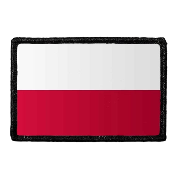Poland Flag - Color - Removable Patch