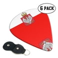 thumbnail image 1 of Poland-Flag Guitar Picks for Guitar Bass Music Instruments Women Men Guitar Picks, 1 of 7