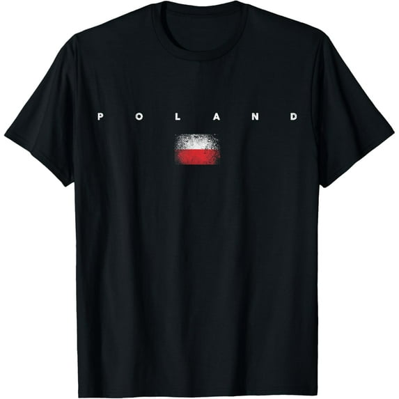 Poland Flag Pride Vintage /Retro Soccer Polish Football T-Shirt mens t shirt,black,women,funny,misfits,men,journey,t-shirt