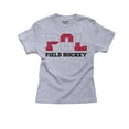 thumbnail image 1 of Poland Hockey - Olympic Games - Rio - Flag Girl's Cotton Youth Grey T-Shirt, 1 of 2