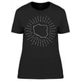 thumbnail image 1 of Poland  Map Outline T-Shirt Women -Image by Shutterstock, Female 3X-Large, 1 of 2