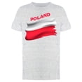 thumbnail image 1 of Poland Patriotic Flag Tee Men's -Image by Shutterstock, 1 of 2