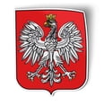 thumbnail image 1 of Poland Polish Eagle Polska - 5.5" Magnet for Car Locker Refrigerator, 1 of 1