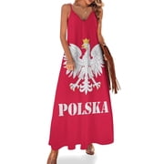 Poland Polish Flag - Polish Eagle Sleeveless Dress Dresses Women Summer Womens Summer Clothing