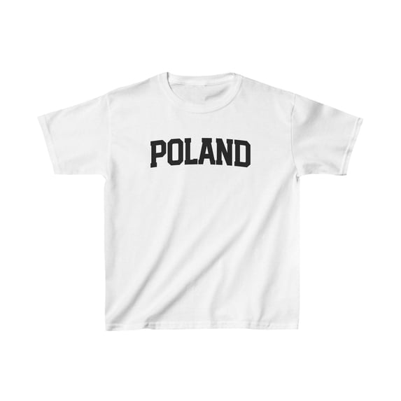 Poland Polish Polska Local Moving Away Kids Shirt Gifts Youth Tee Tshirt