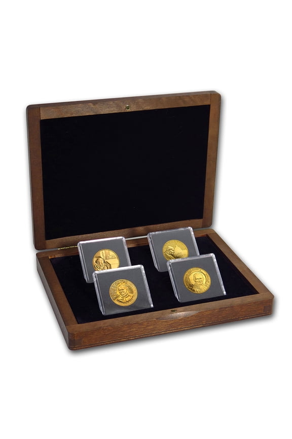 Poland Pope John Paul II 2 Zlote 4-Coin Set BU