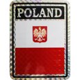 thumbnail image 1 of Poland Reflective Decal (Eagle), 1 of 1