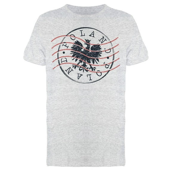 Poland Silhouette Graphic T-Shirt Men -Image by Shutterstock, Male Large