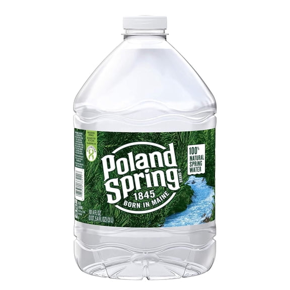 Poland Spring 100% Natural Spring Water, 101.4 Fl Oz
