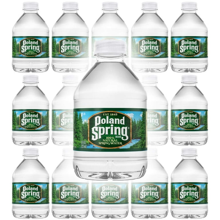 12 Ounce Bottled Spring Water  Poland Spring® Brand 100% Natural Spring  Water