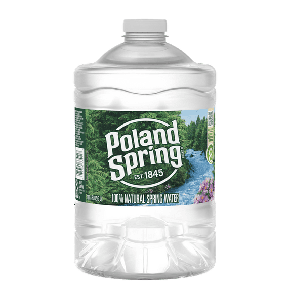 Poland Spring Maine Spring Water, 3 Liter, Single Plastic Jug