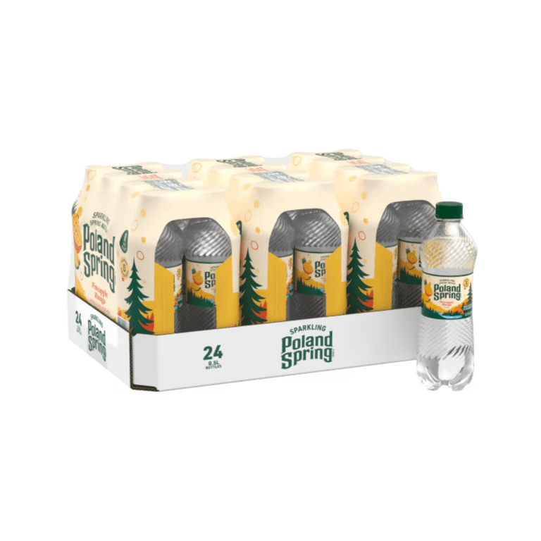 Poland Spring® Pineapple Mango Sparkling Water, 16.9 oz (500 mL