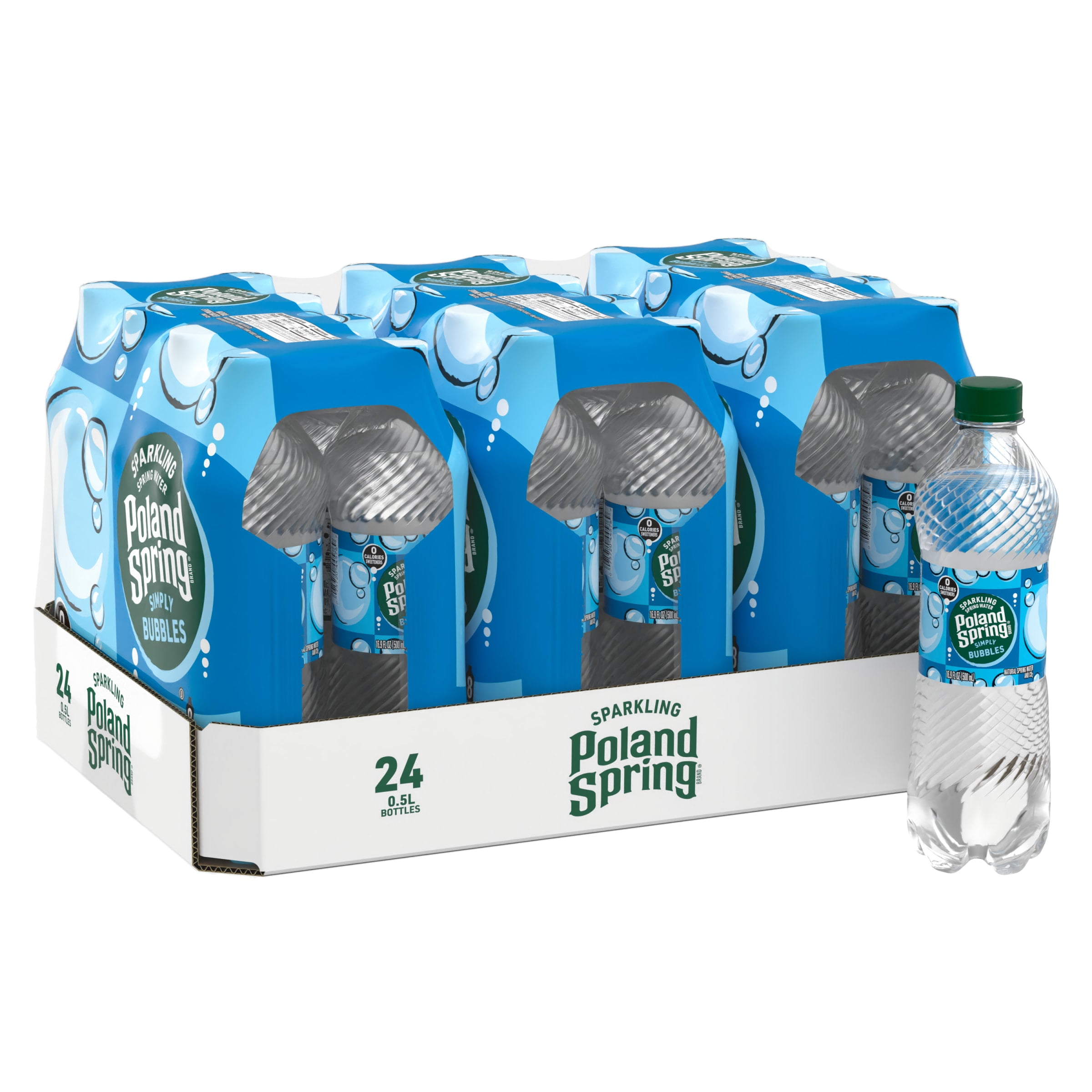 JUST Bubbles Sparkling Lime Spring Water, Carton 24 Pack (16.9 fl oz) –  JUST WATER