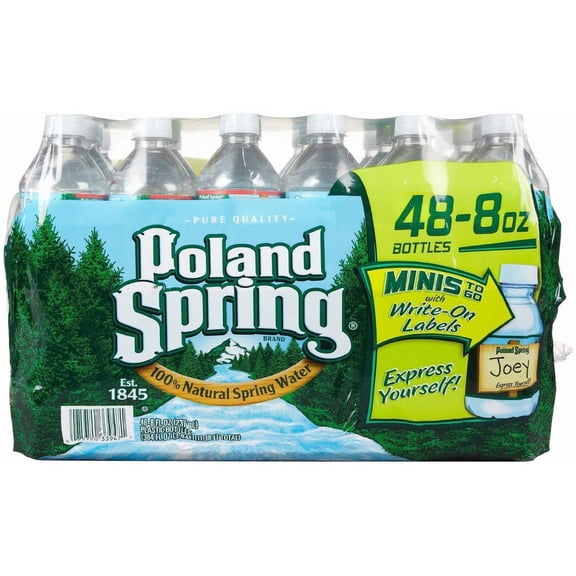 Poland Spring Water, 48 Count
