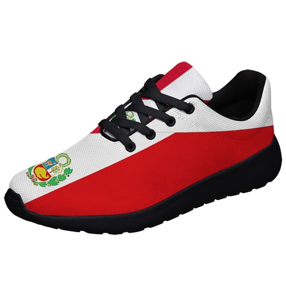Poland and Peru Shoes Sneakers Black Size 4