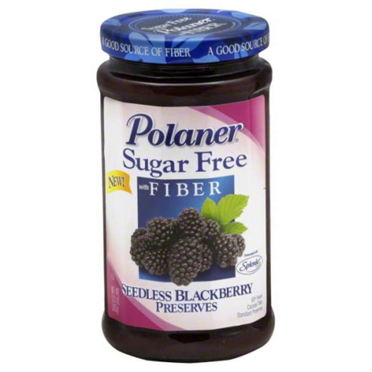 Polaner 13.5 Oz Sugar Free Blackberry Preserves - Pack Of 12 - Walmart.com