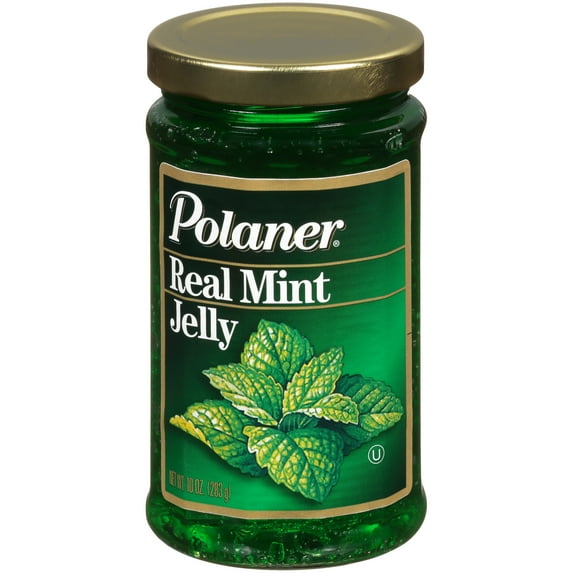 Polaner Real Mint Jelly, Kosher, 10 oz. Jar