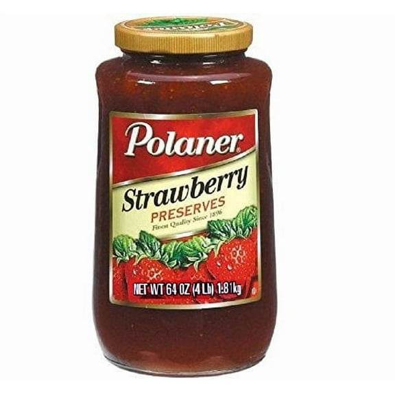 Polaner Strawberry Preserves, 64 oz