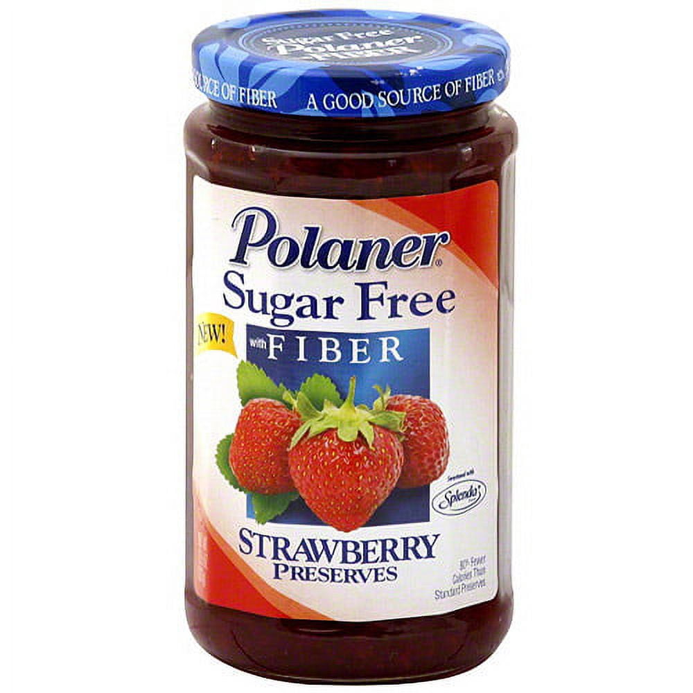 Polaner Sugar Free Strawberry Preserves, 13.5 oz (Pack of 12) - Walmart.com