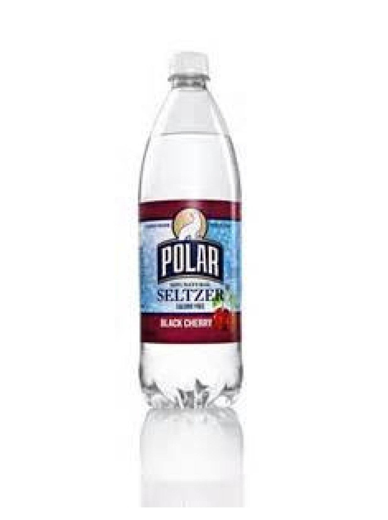 Polar 100 Natural Seltzer Water, Black Cherry, 33.8 Fl Oz. (Pack of 6)