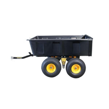 Clam Polar Trailer 61.5" X 42" X 17" Hd Max Tandem Axle Trailer, Black