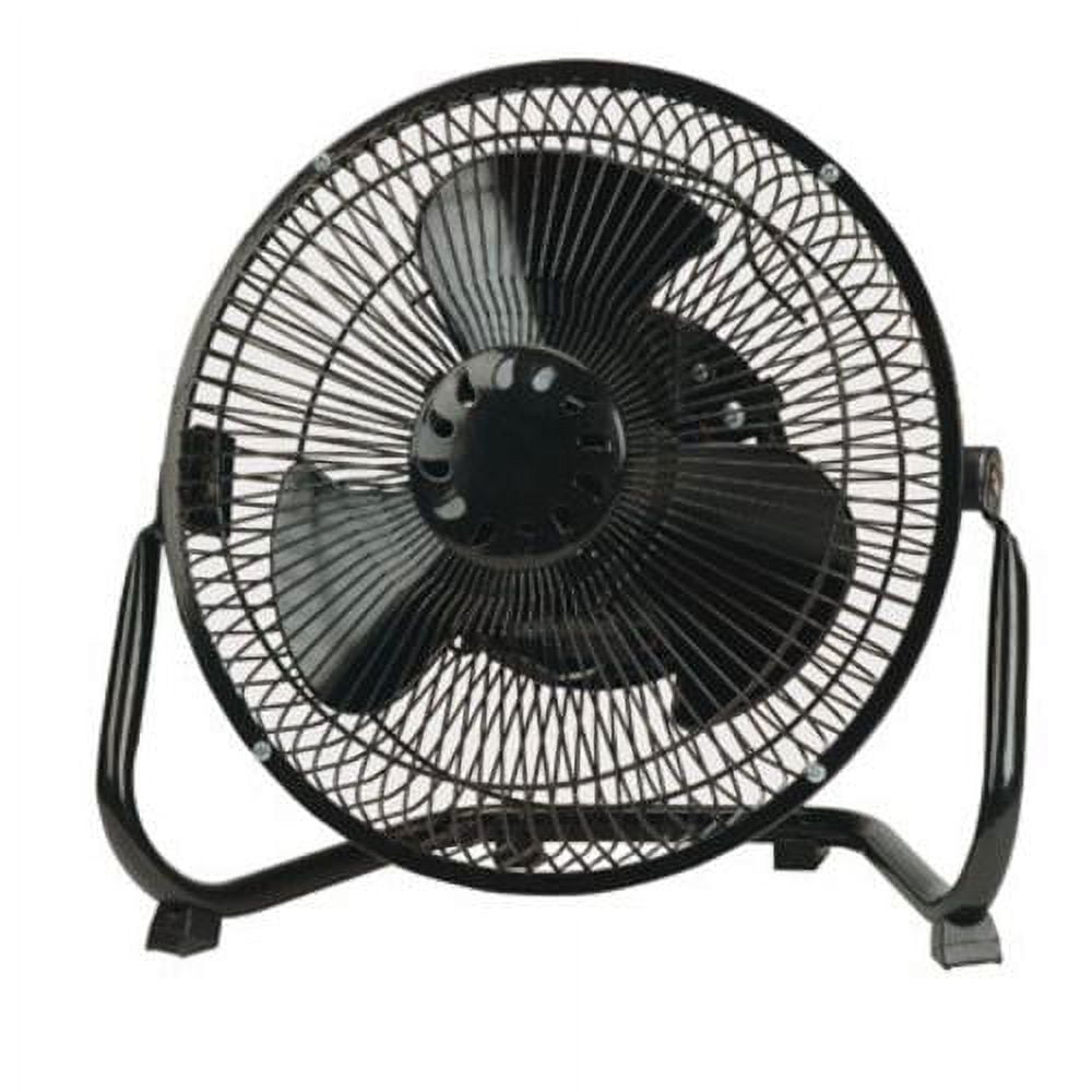 PolarAire LF8N Air Circulator Fan, 8", 3 Speed, Black