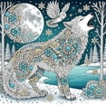 thumbnail image 1 of Polar Animal Pearl Art DIY Kit for Adults,3D Diamond Painting Craft with Pearl Beads,Beginner Friendly Winter Wall Art and Home Decor,F, 1 of 7