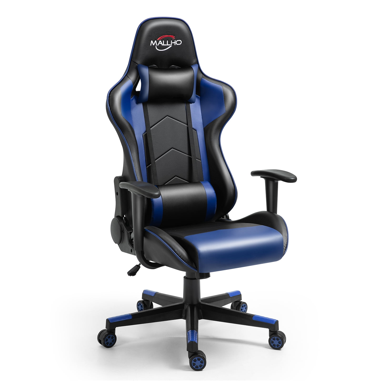 Polar Aurora Gaming Chair Computer Racing Style Video Chairs with Headrest Lumbar Support