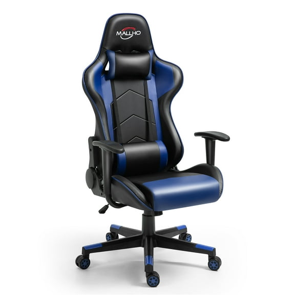 Polar Aurora Gaming Chair Computer Racing Style Video Chairs with Headrest Lumbar Support