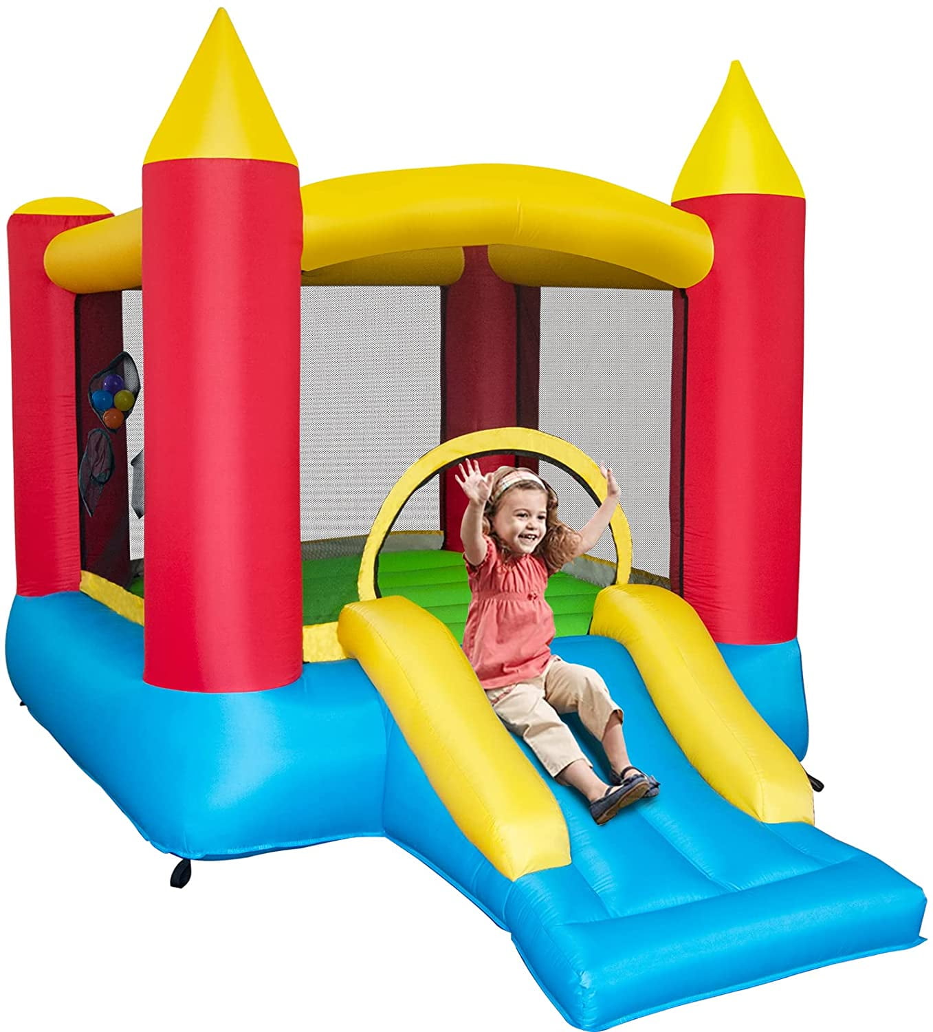 Polar Aurora Inflatable Bouncer Playhouse Castle Party Theme Bounce
