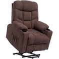 thumbnail image 1 of Betisef Living Room Power Lift Massage Recliner Chair for Elderly Heated Lounge Vibratory Brown, 1 of 8