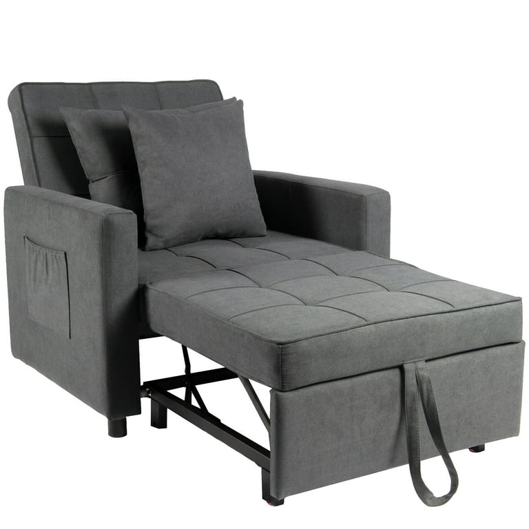 Polar Aurora Sofa Bed 3 in 1 Convertible Chair Bed Lounger Sleeper