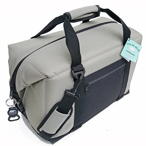Polar Bear Coolers 24 Pack Soft Cooler Silver