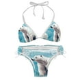 thumbnail image 1 of Polar Bear Detachable Sponge Adjustable Strap Bikini Set - Two-Pack - Ideal for Beach and Pool Parties, 1 of 6