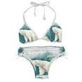 thumbnail image 1 of Polar Bear Detachable Sponge Adjustable Strap Bikini Set Two-Pack Swim Suit Swimsuits Bikini, 1 of 6