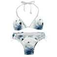 thumbnail image 1 of Polar Bear Detachable Sponge Adjustable Strap Bikini Set Two-Pack for Various Scenes, 1 of 6