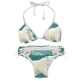 thumbnail image 1 of Polar Bear Detachable Sponge Adjustable Strap Swimsuit Set - 2 Pack for Beach & Pool Parties, 1 of 6