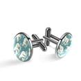 thumbnail image 1 of Polar Bear Elegant Cufflink Set for Dress Shirts, Men's Cufflinks, Stainless Steel Cuff Link for Formal Occasions, 1 of 6