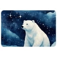 thumbnail image 1 of Polar Bear Elegant Polyester Indoor Rug, Non-Slip Chair Rug, Machine Washable Floor Rugs, 1 of 6