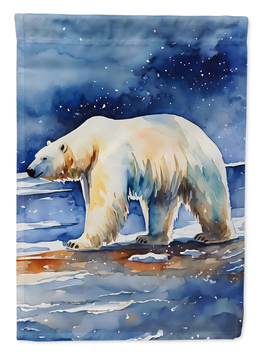 Polar Bear Garden Flag 11.25 in x 15.5 in