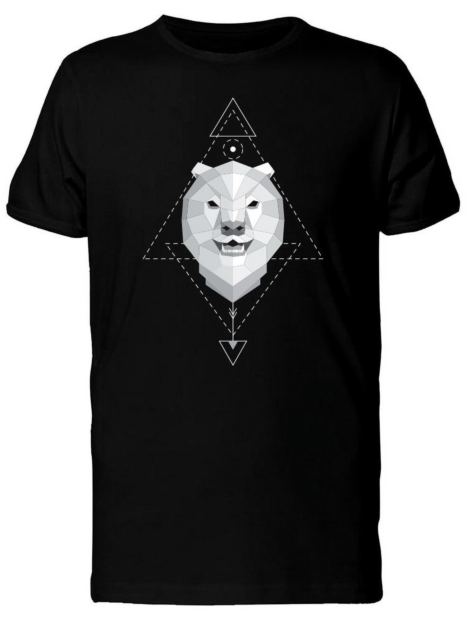 Geometric Polar Bear Face