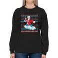 thumbnail image 1 of Polar-Bear Holiday Sweater - Festive ICEE Vibes Women's Sweatshirt, 1 of 4