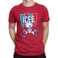 thumbnail image 1 of Polar-Bear ICEE Love - Adorable Cool Heart Graphic Men's T-shirt, 1 of 4