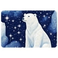 thumbnail image 1 of Polar Bear Indoor Rug Outdoor Carpet Door Rug Polyester Non-Slip Machine Washable Bath Mats, 1 of 1