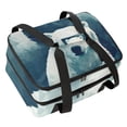 thumbnail image 1 of Polar Bear Insulated Double Layered Lunch Bag with Two Compartments, Large Capacity, Hand Carry, 7.1x11.4x16.1 Inches, 1 of 6